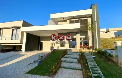 Casa de alto padrão à venda em valinhos-sp no condomínio residencial mont'alcino: 3 quartos, 3 suítes, 2 salas, 5 banheiros, 4 vagas, 187,70m².