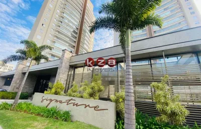 Locação. apartamento de luxo com 245 metros, 4 suítes e 4 vagas de garagem no condomínio signature em valinhos