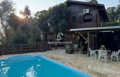 Casa em condomínio fechado com 4 quartos à venda na estrada bento osvaldo trisch, 11, pedancino, caxias do sul por r$ 1.990.000