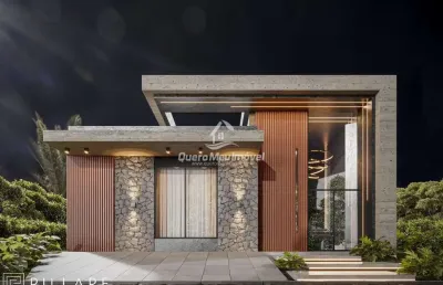 Casa em condomínio fechado com 4 quartos à venda na rio divisa, 32, xangri-lá, capão da canoa por r$ 1.590.000