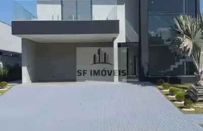 Excelente sobrado  à venda, no alphaville nova esplanada 3, 416m², 4 suítes