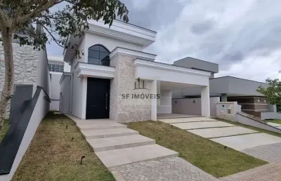 Belíssima casa térrea, à venda, no alphaville nova esplanada 1, 217m², 3 suítes