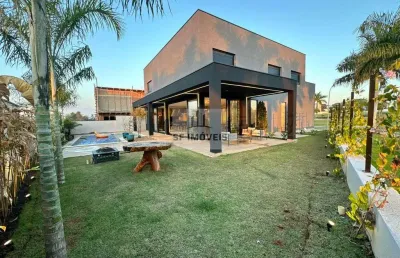 Excelente sobrado de 461m², 5 suítes,  à venda no alphaville nova esplanada 4