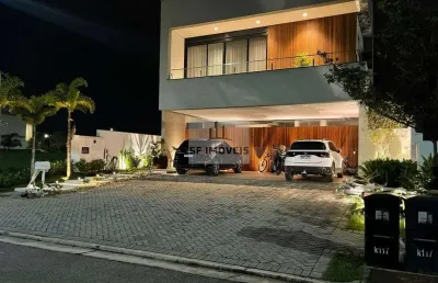 Excelente sobrado de 351m², 3 suítes, à venda no alphaville nova esplanada 1