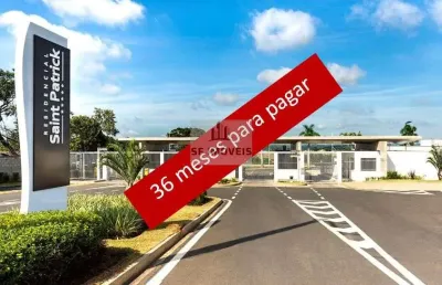 Excelente terreno de 1.120,74m², no residencial saint patrick, sorocaba/sp