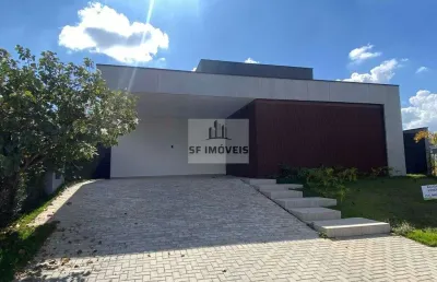 Excelente casa térrea, 265m², 4 suítes, à venda no alphaville 3