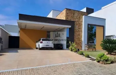 Excelente casa térrea, 260m², 4 suítes, à venda no alphaville 4