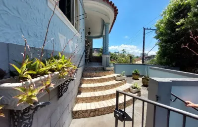 Casa à venda com 4 quartos 337m², area do terreno 700m² - fonseca - niterói/rj.