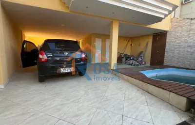 Casa duplex de 3 quartos no exclusivo condomínio bouganville, pacheco!