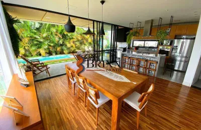Casa condomínio á venda com 03 quartos - condominio real park- arujá