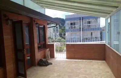 Cobertura para venda em teresópolis, várzea, 4 dormitórios, 2 suítes, 3 banheiros, 2 vagas