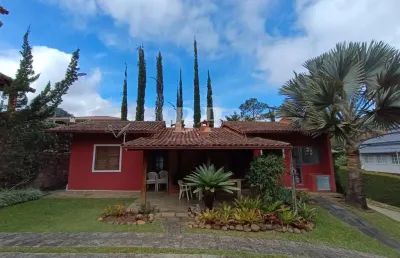 Casa em condomínio para locação em teresópolis, vargem grande, 3 dormitórios, 1 suíte, 2 banheiros, 1 vaga