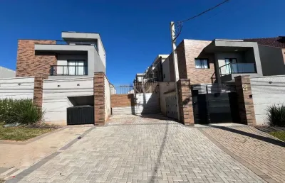 Casa em condomínio fechado com 3 quartos à venda na rua pedro racoski, 295, pilarzinho, curitiba por r$ 649.500