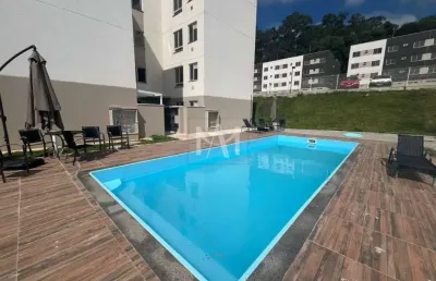 Apartamento com 2 quartos à venda na rua alfredo de andrade, 75, bonfim, almirante tamandaré por r$ 174.500