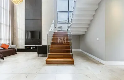 Casa em condomínio fechado com 3 quartos à venda na estrada da mina do ouro, 353, santo inácio, curitiba por r$ 4.200.000