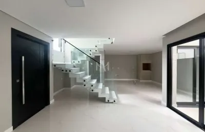 Casa em condomínio fechado com 3 quartos à venda na rua fernando de noronha, 2590, boa vista, curitiba por r$ 1.440.000