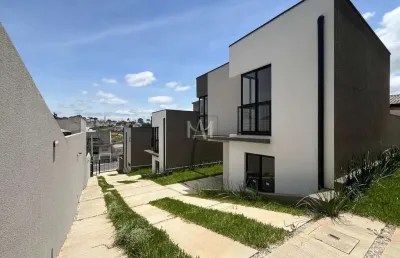 Casa em condomínio fechado com 3 quartos à venda na rua nossa senhora do rocio, 223, santa cândida, curitiba por r$ 562.500