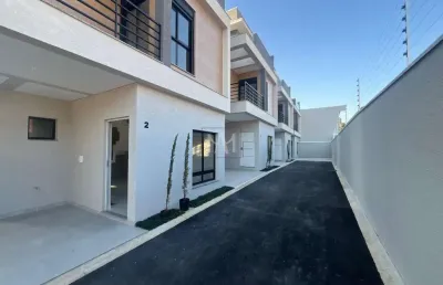Casa em condomínio fechado com 3 quartos à venda na rua méxico, 823, bacacheri, curitiba por r$ 1.149.000