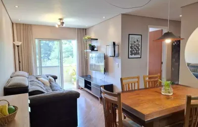 Apartamento com 3 quartos à venda na terminal santa cândida, 242, santa cândida, curitiba por r$ 295.000