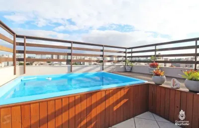 Cobertura para venda - 164.03m², 3 dormitórios, sendo 1 suites, 2 vagas - passo da areia