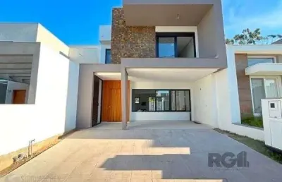 Casa condominio em porto alegre, no bairro ipanema, com 3 dormitório(s), à venda.