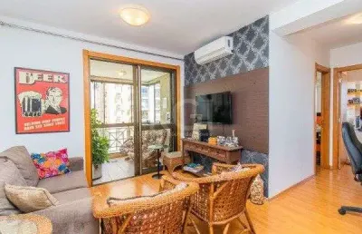 Apartamento para venda - 71.77m², 2 dormitórios, sendo 1 suites, 1 vaga - passo da areia