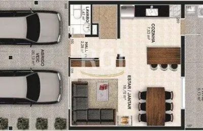 Casa condominio para venda - 133.92m², 4 dormitórios, sendo 2 suites, 2 vagas - tristeza