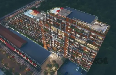 Lindo loft em construção no bairro floresta com uma grande infra