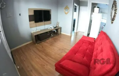 Apartamento mobiliado no centro de capão da canoa, 1 quarto com 40m² privativos junto ao minigolf