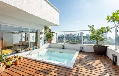 Cobertura com 157m2, 3 dormitórios no bairro boa vista.