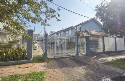 Casa sobrado em condomínio fechado no alto petrópolis de 2 dormitórios e vaga