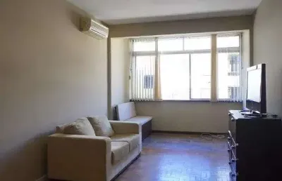 Apartamento de dois quartos e uma vaga de garagem no bairro auxiliadora em poa