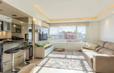 Apartamento semi mobiliado com 2 quartos de bairro petrópolis