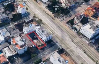 Terreno à venda na Rua Valparaíso, 1221, Jardim Botânico, Porto Alegre