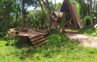 Sítio em igrejinha com uma cabana de 1 dormitório com 15mil metros quadrados igrejinha- rs