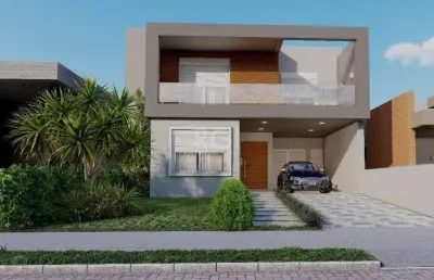 Casa condominio 4 dormitório(s) bairro loteamento santorini