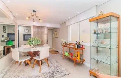 Apartamento com 83m² e 2 dormitórios, 2 suítes, 3 vagas no bairro petrópolis