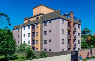 Apartamento com 2 quartos à venda na Rua Rio Piquiri, Weissópolis, Pinhais