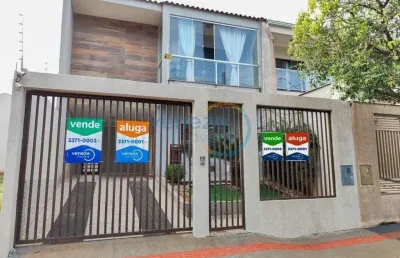 Casa residencial com 3 quartos  à venda, 179.84 m2 por r$720000.00  - santa monica - londrina/pr