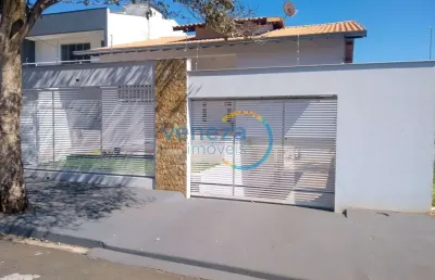 Casa residencial com 3 quartos  à venda, 220.00 m2 por r$870000.00  - santos paulo - londrina/pr