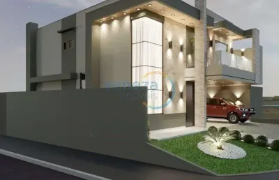 Casa residencial com 4 quartos  à venda, 206.00 m2 por r$1900000.00  - parque taua - londrina/pr