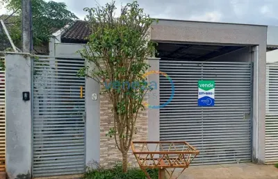 Casa residencial com 3 quartos  à venda, 76.55 m2 por r$300000.00  - columbia - londrina/pr
