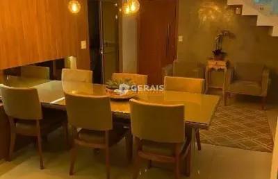 Apto cobertura à venda, 4 quartos, 2 suítes, 2 vagas, centro - divinópolis/mg