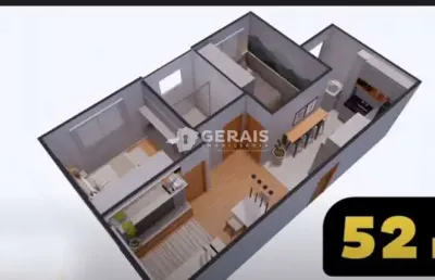 Apartamento à venda, 2 quartos, 1 vaga, vila espírito santo - divinópolis/mg