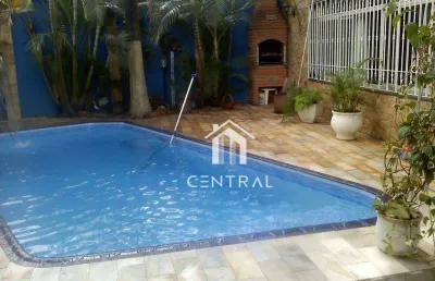 Sobrado para venda e locação -  4 dormitórios - 246m² - 3 vagas - piscina - vila rosália - guarulhos/sp
