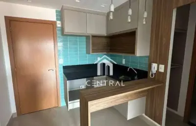 Studio com 1 dormitório para alugar no condomínio via alameda, 37 m² por r$ 3.040/mês - centro - guarulhos/sp