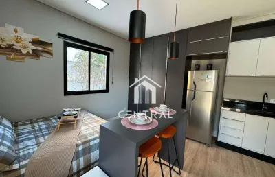 Apartamento studio garden com 1 dormitório à venda, 32 m² - vila galvão - guarulhos/sp