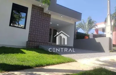 Casa terrea condomínio terras de são francisco sorocaba