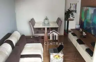 Apartamento a venda - 54m² - 2 dormitórios - 1 vaga - varanda - macedo / bom clima guarulhos/sp