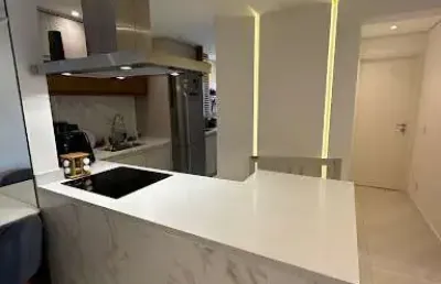 Apartamento 100% mobiliado, com 3 dormitórios no condomínio the gate à venda, 81 m² por r$ 850.000 - jardim flor da montanha - guarulhos/sp